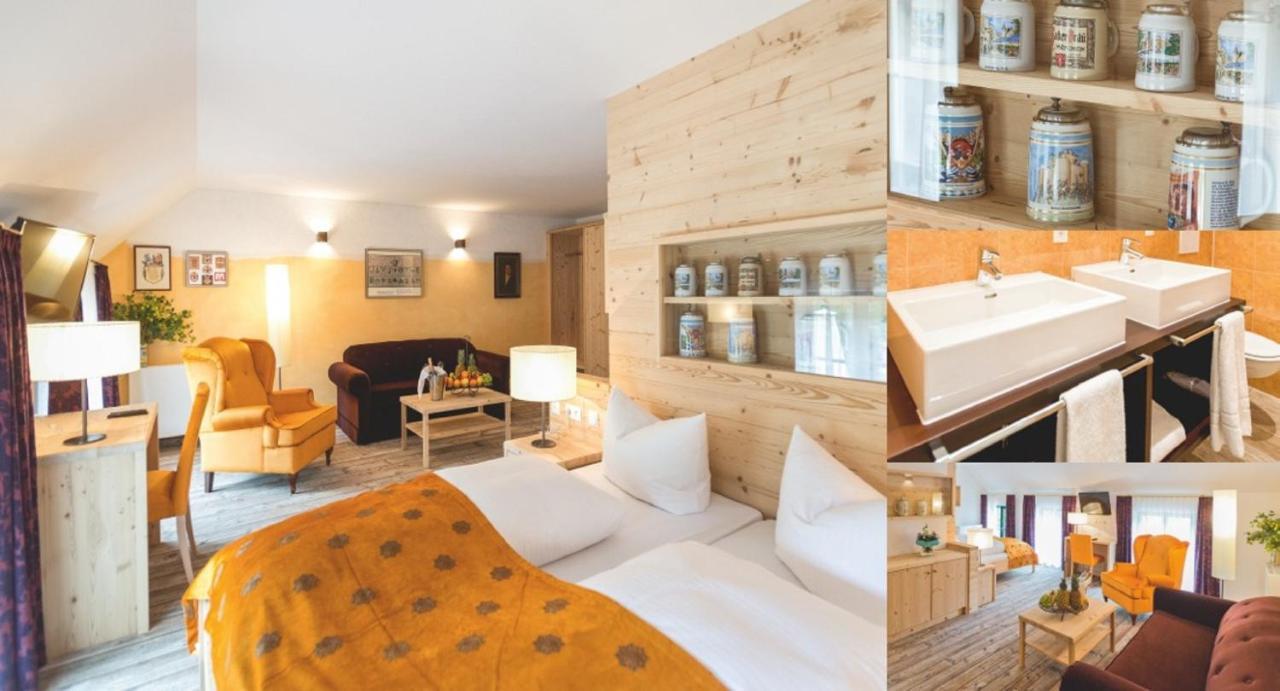 Hotel Forsthaus Wörnbrunn Grünwald Zimmer foto